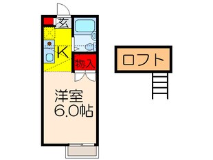 ハイツ北松川の物件間取画像